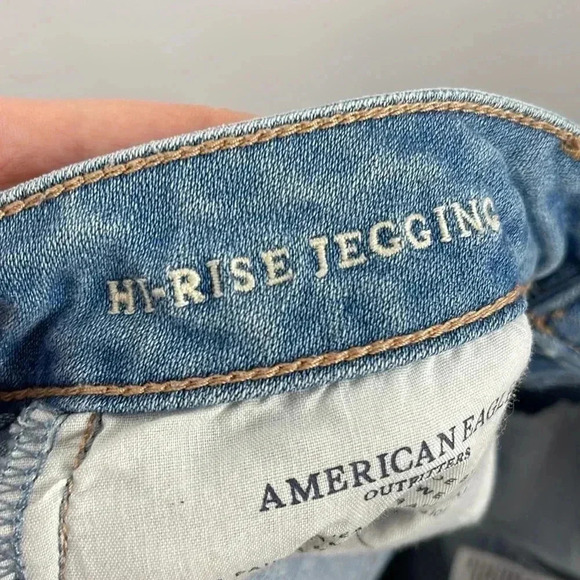 American Eagle high rise Jegging Jeans  6 - Picture 9 of 9